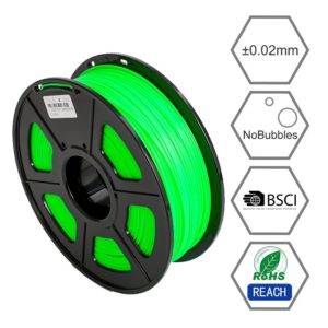 Bright Green SUNLU 3D Printer Filament