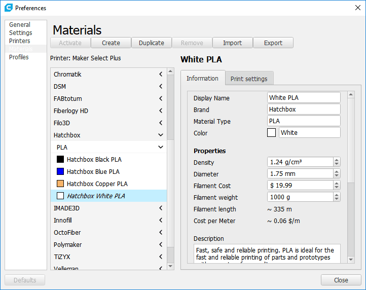 cura slicer settings ender 3