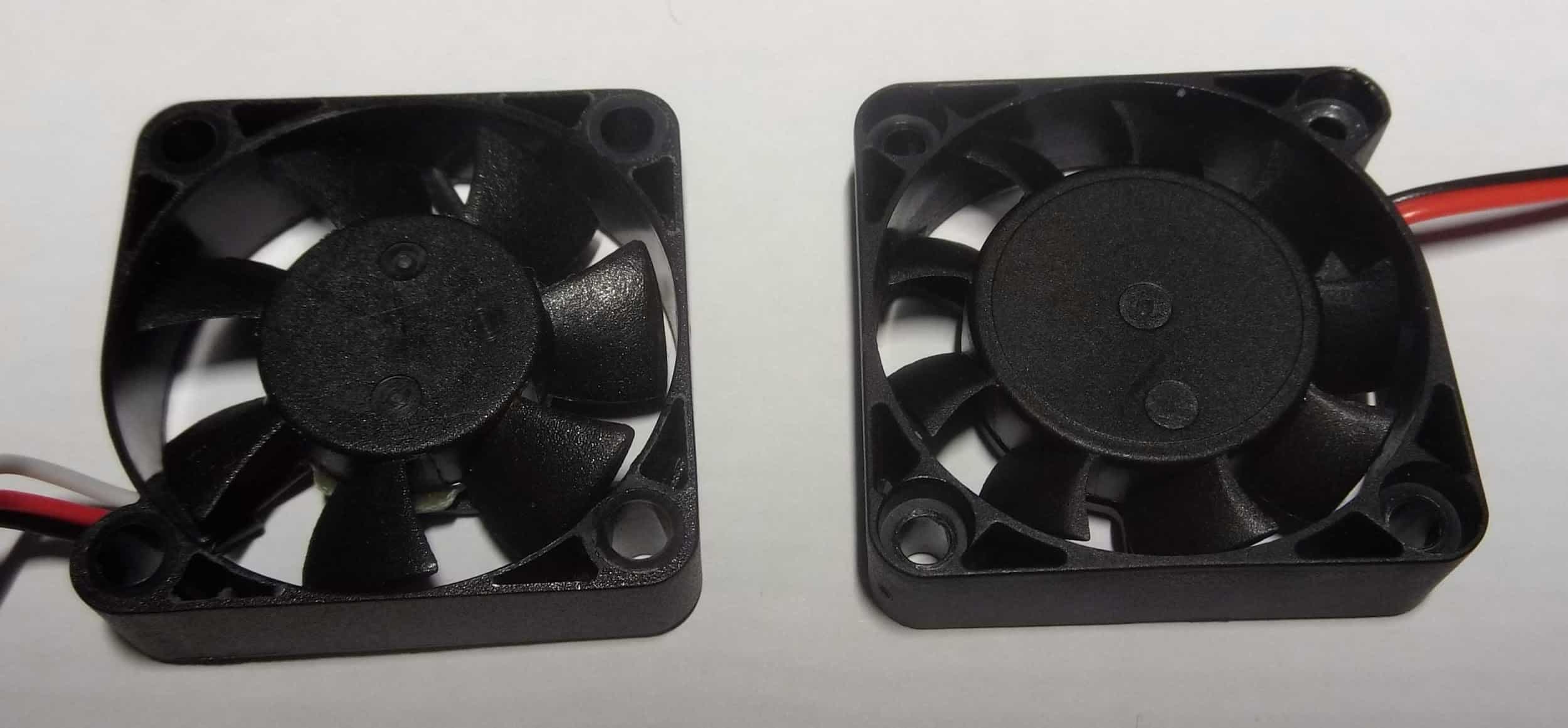 3d printer cooling fan blade comparison